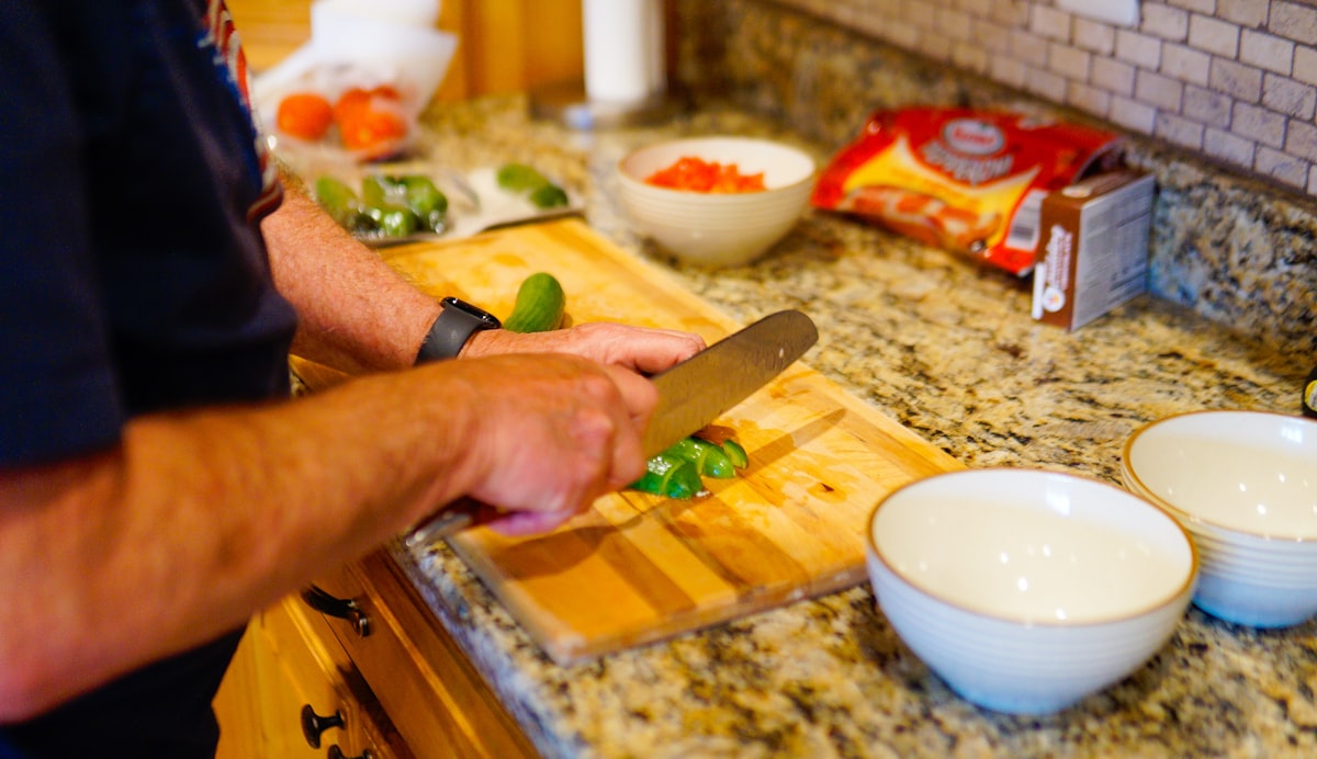 Sharing home-cooked meals with family and friends
